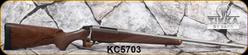 Tikka - 222Rem - Model T3x Hunter Stainless Fluted - Walnut Stock/Stainless, 22.4"Fluted Barrel, 4 round detachable magazine, Mfg# TFTT0986103, S/N KC5703