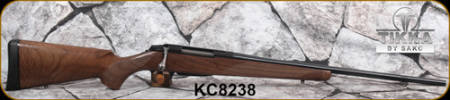 Tikka - 222Rem - Model T3x Hunter Stainless - Walnut Stock/Stainless, 22.4"Barrel, 4 round detachable magazine, Mfg# TFTT0936103, S/N KC8238