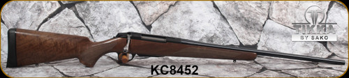 Tikka - 222Rem - Model T3x Hunter - Bolt Action Rifle - Walnut Stock/Blued, 22.4"Barrel, 4 round detachable magazine, Single Stage Trigger, Mfg# TF1T0936103, S/N KC8452