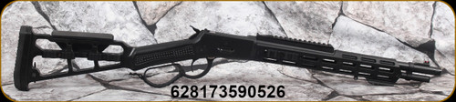 Canuck - 357Mag/38SPL - Wrangler Blackout - Lever Action - Black Skeleton Stock w/MLOK Forend/Black Finish, 16.5"Barrel, Ramp/Fibre Optic front sight, Mfg# CL35716SBA