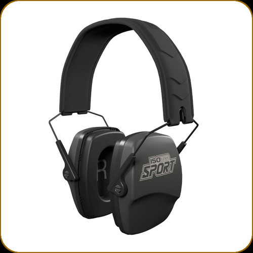 ISOtunes Sport - Defy Slim Passive - Hearing Protection - Dark Green - IT-77