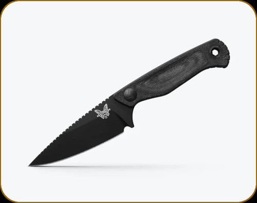 Benchmade Knives - Dacian - 3.54" Blade - MagnaCut Stainless Steel - Black Canvas Micarta Handle - 203BK-02