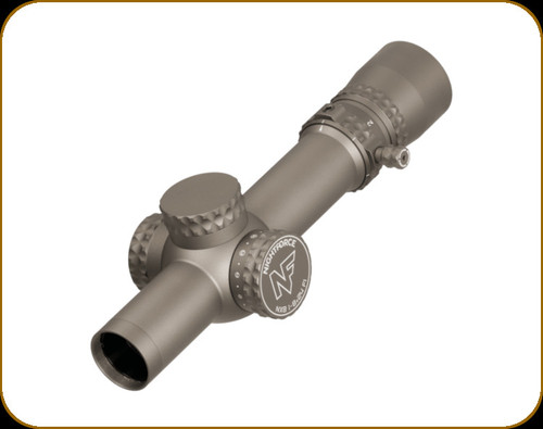 Nightforce - NX8 - 1-8x24mm - FFP - Capped Elevation - .2 Mil - PTL - 30mm Tube - Dark Earth - Illum. FC-DMx MOA Ret - C711