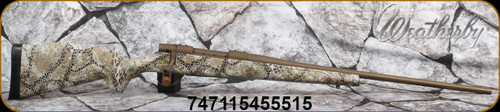 Weatherby - 270Win - Vanguard Badlands Threaded - Badlands Approach Camo/Burnt Bronze Cerakote, 24"Threaded(1/2-28)Barrel, #2 Contour, 1:10", Mfg# VAP270NR4T
