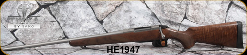 Tikka - 30-06Sprg - Model T3x Hunter Stainless LH - Walnut Stock/Stainless, 22.4"Barrel, 3 round detachable magazine, Single Stage Trigger, 1:10"Twist, Mfg# TFTT3126B1000A3, S/N HE1947