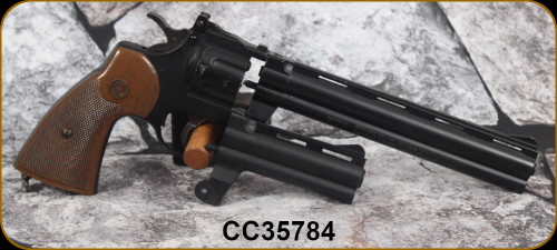 Consign - Crosman - .177Cal - Model 357 Eight/Four - SA/DA pellet, air pistol - replica of Colt Python  - Plastic Grips/Black Finish, 8" & 4"Barrels, 10rd(4)/6rd(6) rotary clips,  350 FPS, adj. rear sight