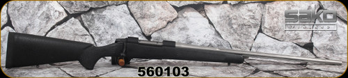 Consign - Sako - 6.5x55SE - AIII Custom - Black Textured Synthetic Stock/Black Cerakote Sako AIII Action/Stainless Fluted, 24.3"Tikka Barrel - unfired since assembly
