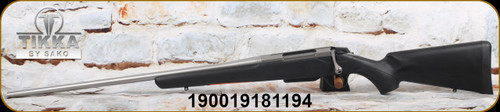 Tikka - 300WSM - T3x Lite Stainless LH - Black Modular Stock/Stainless Steel, 24.3" Barrel - 3 round detachable magazine, 1:10"Twist - Mfg# TFTT7125B1300P3