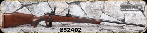 Consign - Sako - 7mmRemMag - Mode 75 - Walnut Monte Carlo Stock/Blued Finish, 26"Barrel, c/w 1"Rings