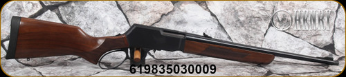 Henry - 223Rem/5.56 NATO - Lever Action Supreme Rifle - Genuine American Walnut/Blued Steel, 18"Free-Floated Round Barrel, Match-Grade Adjustable Trigger, Mfg# H023-223 - STOCK IMAGE