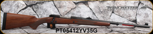 Winchester - 416RM - Model 70 Safari Express - Bolt Action Rifle - Walnut Stock/Blued, 24"Barrel, 3 Round Capacity, Adjustable Sights, Mfg# 535204139, S/N PT05412YV35G