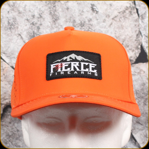 Fierce - Logo Trucker Hat - Blaze Orange/Black