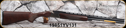 Browning - 410Ga/3"/26" - Citori Hunter Grade II - O/U - Satin Grade II/III American walnut/Nickel Plated Receiver w/Gold Enhancement/Blued Barrels, Three flush chokes (F, M, IC), Silver Bead Front Sight, Mfg# 018259914, S/N 19851YV131
