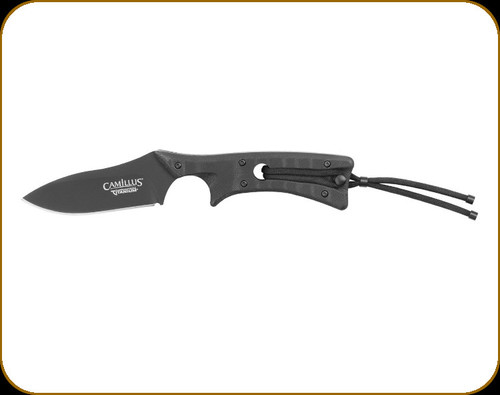 Camillus - Tyrant - 3" Blade - D2 Steel - Black G10 Handle - 19144
