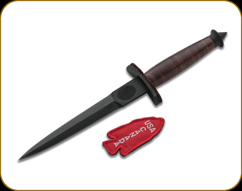 Boker Plus - V-42 Devil's Brigade 2.1 - 7.01" Blade - 1095 - Brown Leather Handle - 02BO109