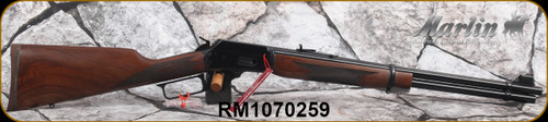 Marlin - 44 Rem Mag/44 Spl - Model 1894 Classic - Ruger/Marlin - American Black Walnut Stock/Blued Finish, 20.25"Cold Hammer Forged Alloy Steel Barrel - Mfg# 70401, S/N RM1070259