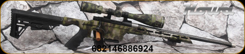 Howa - 22ARC - Mini Action Excl Lite Game Pro Pkg - Kryptek Altitude Finish Synthetic Chassis/Carbon Fiber, 20"Threaded(5/8x24)Barrel, (1)5Rd Mag, Nikko Stirling Game Pro, 4-12x40 Half Mil Dot reticle, target turret, Mfg# HMXLCF22ARCKAC