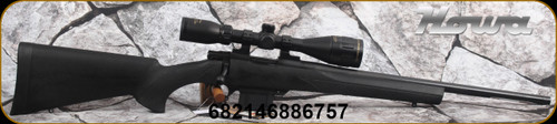 Howa - 22ARC - Mini Action HTI Gamepro Package - Black HTI Stock, Black Finish/Blued, 20"Heavy Barrel, Threaded,  Nikko Stirling, 4-12x40, Half Mil Dot, Mfg# ZHMA22ARCHBBGP