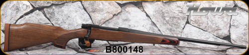 Howa - 30-06Sprg - M1500 Super Deluxe - Bolt Action Rifle -  Deluxe Turkish Walnut Stock w/Laminate Caps/Blued Finish, 22"Threaded(1/2"-28)Barrel, Hinged Floorplate, Mfg# HWH3006LUX, S/N B800148