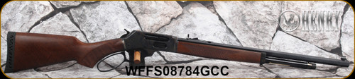 Henry - 45-70Govt - Side Loading Gate - Lever Action Rifle - American Walnut Stock/Color Case Hardened Receiver/Blued, 22"Octagon Barrel, 4 Round Capacity, Mfg# H010GCC, S/N WFFS08784GCC
