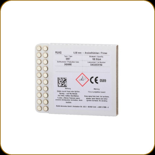 RWS - Large Pistol Primers - 100ct - 5337