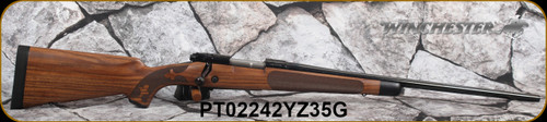 Consign - Winchester - 6.5Creedmoor - Model 70 Super Grade AAA French - Bolt Action - Grade AAA French Walnut w/Shadowline cheekpiece/Polished Blued Finish, 22" Barrel, 4rd Hinged Floorplate, Adj.Trigger, Mfg# 535239289 - New, in non-orig.box