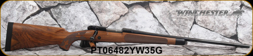 Consign - Winchester - 243Win - Model 70 Super Grade French Walnut - Bolt Action - AAA French Walnut w/Ebony forearm tip & Shadowline cheekpiece/Blued Finish, 22"Barrel, 5rd Hinged Floorplate, Mfg# 535239212 - NIB