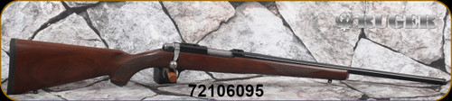 Ruger - 22Hornet - Model 77/22 - American Walnut Stock/Blued, 20"Threaded(1/2"-28)Barrel, Mfg# 07225 - 721-06095