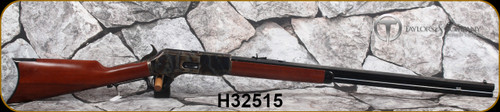 Taylor's & Co - Uberti - 45-75 - 1876 Winchester Centennial Rifle - Lever Action - A-grade walnut straight stock/Case Hardened Frame & Lever/Blued, 28"Octagonal Barrel, Mfg# 550256, S/N H32515