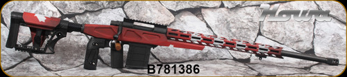 Used - Howa - 6.5Creedmoor - Model 1500 APC Canadian Predator - Bolt Action Chassis Rifle - Canadian Flag LUTH-AR MBA-4 Fully Adjustable Stock/Blued, 24"Threaded(5/8-24)Heavy Barrel, Mfg# HCAN65CCAB - NIB