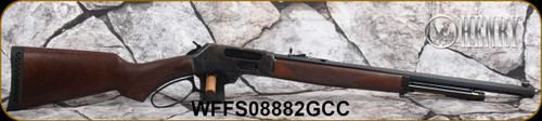 Henry - 45-70Govt - Side Loading Gate - Lever Action Rifle - American Walnut Stock/Color Case Hardened Receiver/Blued, 22"Octagon Barrel, 4 Round Capacity, Mfg# H010GCC, S/N WFFS08882GCC