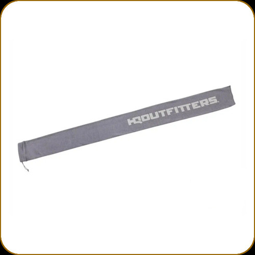 HQ Outfitters - Gun Sock w/Silicone and Moisture Wicking - 52" - Dark Grey - HQ-GS-DG