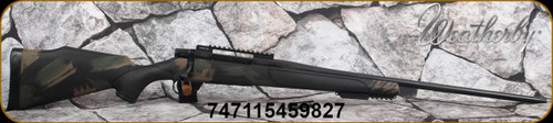 Weatherby - 25-06Rem - Vanguard Black Hills - Black polymer Monte Carlo stock w/green & tan paint accents/Matte Blued, 24"Threaded(1/2-28), #2Contour barrel, Mfg# VBS256RR6B