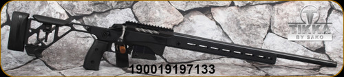 Tikka - 6.5 Creedmoor - Model T3x Ace Target - Aluminium Chassis w/Adjustable cheek piece/Black Anodized Finish, 23.7"Threaded(5/8"-24)Heavy Barrel, 10rd detachable magazine, Mfg# TF1T6368A1Z49G0