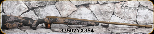 Consign - Browning - 7mmRM - X-Bolt Mountain Pro Long Range Burnt Bronze - Carbon Fiber Stock w/Accents/Burnt Bronze Cerakote Finish, 26"Spiral Fluted, Recoil Hawg muzzle brake, 1:8"Twist, Mfg# 035539227 - NIB