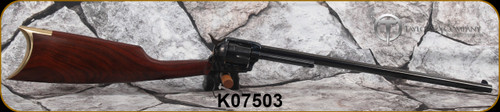 Used - Taylor's & Co - Uberti - 357Mag/9mm - Cattleman Revolving Carbine - Walnut/Case Hardened Frame/Blued Finish, 18"Barrel, Mfg# 551075 - Display model - NIB - small mark on top of stock(pictured)