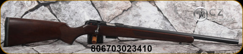 CZ - 22WMR - 457 Varmint - Bolt Action Rifle - Turkish Walnut Stock/Black Nitride Finish, 20.5"Heavy Barrel, 5 Round Detachable Magazine, Adjustable Trigger, Mfg# 5084-8821-JAAMAA5, STOCK IMAGE