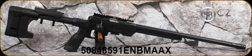 CZ - 22LR - Model 457 MDT - Black Finish duralumin chassis w/Adjustable Cheek/Blued Finish, 20.7"Fluted, Heavy barrel w/match chamber, 1/2x20 UNEF, 25 MOA Picatinny  rail, single-stage adjustable triggerMfg# 5084-8591-ENBMAAX