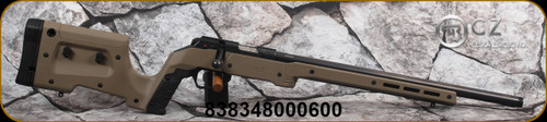 CZ - 22LR - Model 457 MDT XRS Rifle - Bolt Action Rifle - FDE MDT XRS Stock/20" Hammer-Forged, Threaded(1/2x20) Barrel, 5round detachable magazine, Mfg# CZ457MDT20/806703000831