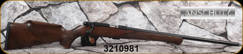 Anschutz - 22LR - 1712 Silhouette Sporter - Walnut Monte Carlo Stock w/Schnabel Forend/Blued, 22"Barrel, two-stage trigger, Mfg# 007594, S/N 3210981