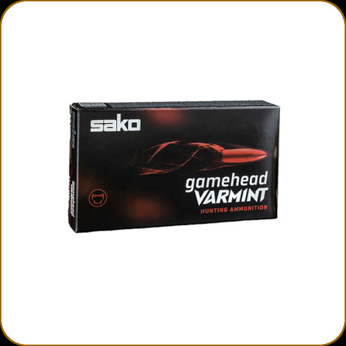 Sako - 223 Rem - 50 Gr - Gamehead Varmint - Tipped Soft Point BT - 20ct - 101G