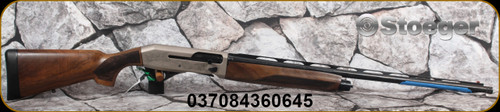 Stoeger - 12Ga/3"/28" - M3000 Signature - Semi-Auto Shotgun - Satin walnut stock/Nickel-plated, engraved receiver/Polished blued barrel, 4+1 Capacity, Mfg# 36064