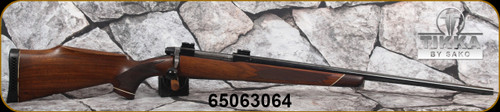 Consign - Tikka - 6.5x55SE - M65 - Select Walnut Stock w/Rollover cheek & Rosewood forend tip/Blued Finish, 24.3"Barrel