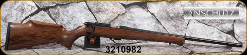 Anschutz - 22LR - Model 1712 D Silhouette Sporter - Upgraded Walnut Monte Carlo Stock w/Schnabel Forend/Blued Finish, 22"Barrel, Single Stage Trigger, Mfg# 017100, S/N 3210982