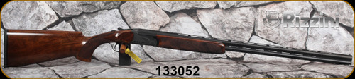 Rizzini - 28Ga/3"/30" - BR110 Sporter Small - O/U - Turkish walnut Sporting stock w/26 LPI checkering/Matte Grey Cerakote streamlined Steel frame & barrel, 5 Extended Multi Chokes, Single Selective Trigger, Auto Ejectors, S/N 133052