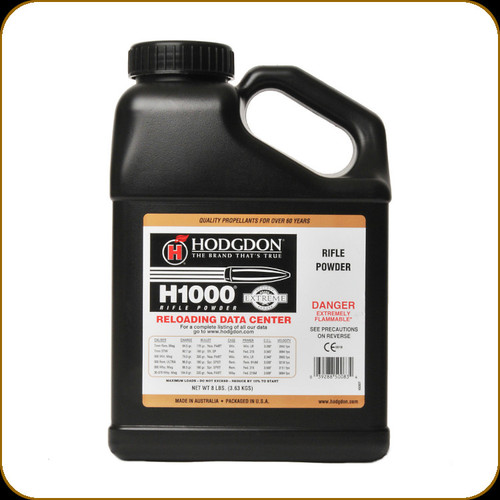 Hodgdon - H1000 - Rifle Powder - 8lbs - H10008