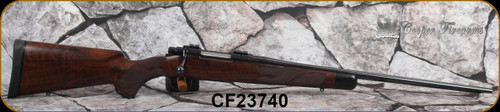 Consign - Cooper - 260Rem - Model 54 Custom Classic - Grade IV Claro Walnut w/Ebony Forend Tip & Metal Grip Cap/Blued, 22"Barrel, Pachmayr Decelerator recoil pad - in black HQ Outfitters soft case