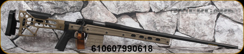 Used - Bergara - 6mmCreedmoor - B14 HMR - FDE MDT HS3 Adjustable Stock/Blued Finish, 26"Threaded Barrel, c/w (2)magazines