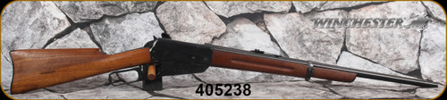 Consign - Winchester - 30-06Sprg - Model 1895 Carbine - Walnut Stock w/military style top handguard/Blued Finish, 24"Round Barrel, Lyman peep sight, Mfg.1922