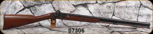 Consign - Thompson Center - 12Ga - New Englander - Muzzle Loader Percussion Shotgun - Grade I American Walnut/Case Hardened Engraved Sideplate/Blued, 27"Round Barrel